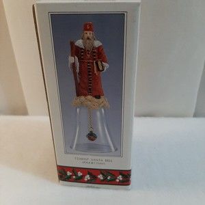 Novelino Christmas through the Ages Tzarist Santa Bell Vintage 1992 NIB
